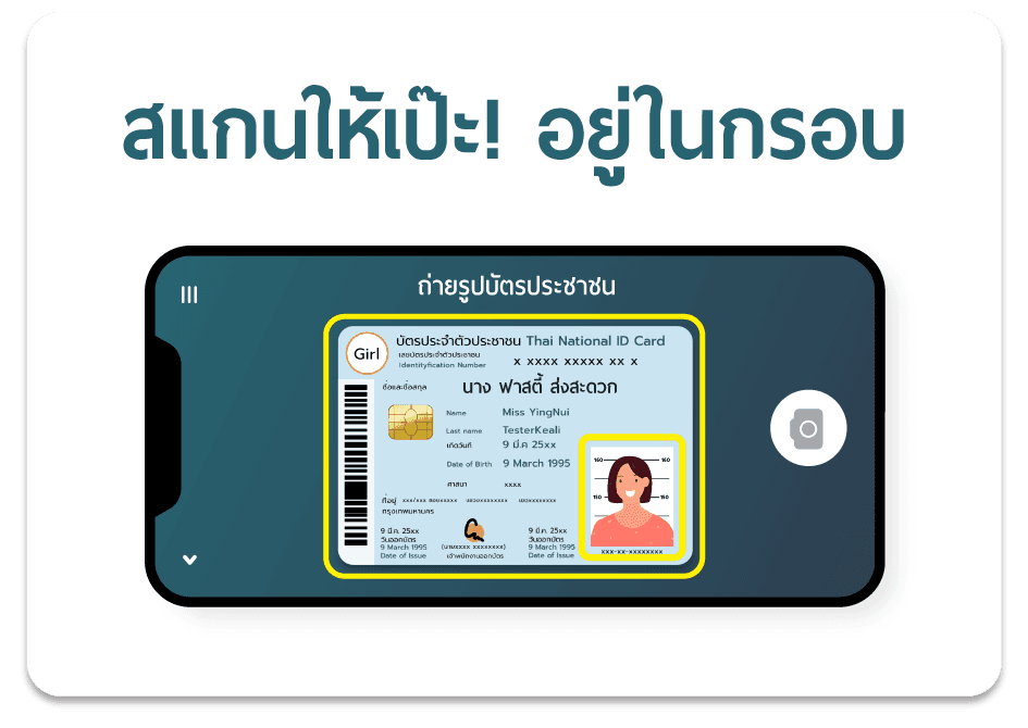 วิธีการยืนยันตัวตน KYC