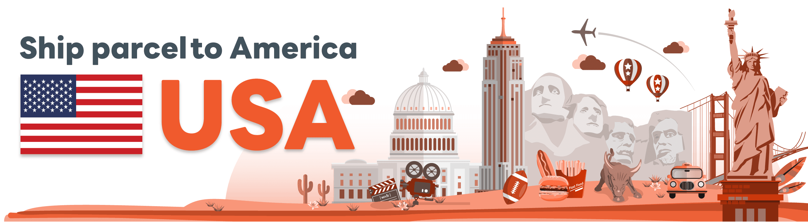 Send a parcel to the USA